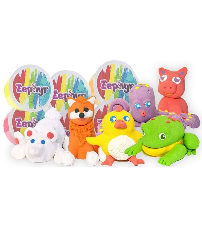 Кинетический пластилин Лепа «Zephyr» зеленый (0,150 кг в банке) — картинка 2