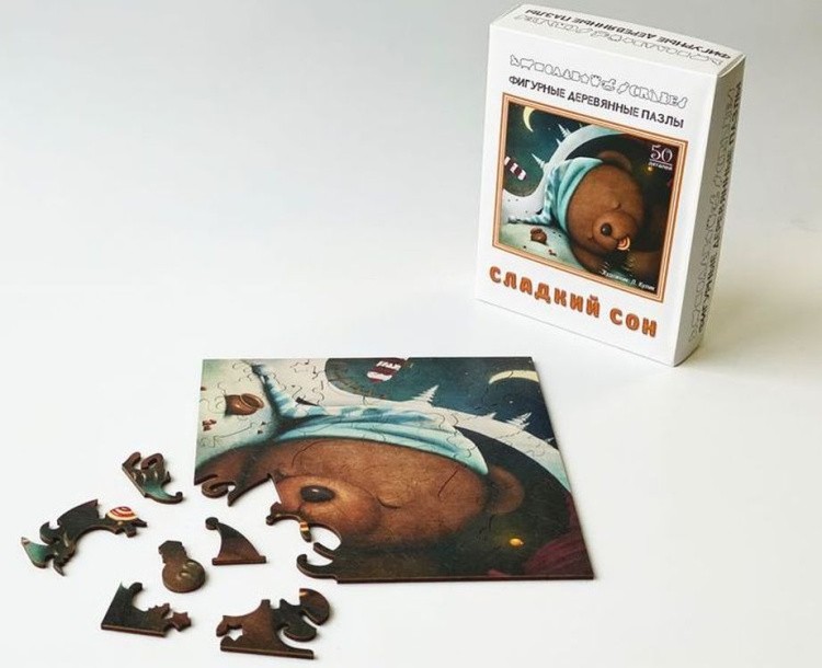 Фигурный пазл «Сладкий сон» — картинка 2