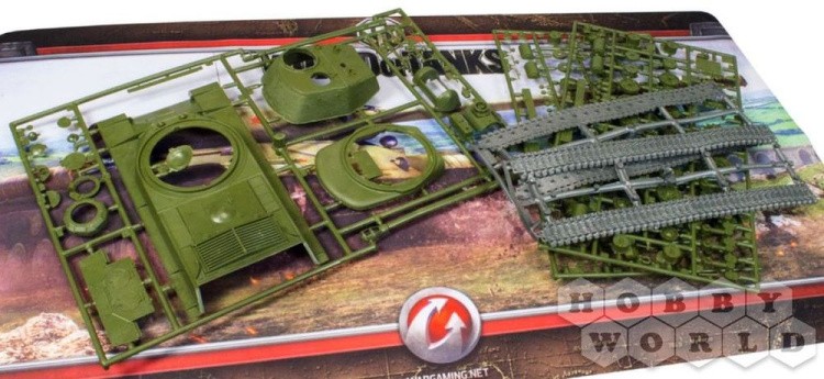 Сборная модель World of Tanks - ИС-2, Масштабная модель 1:35 — картинка 7