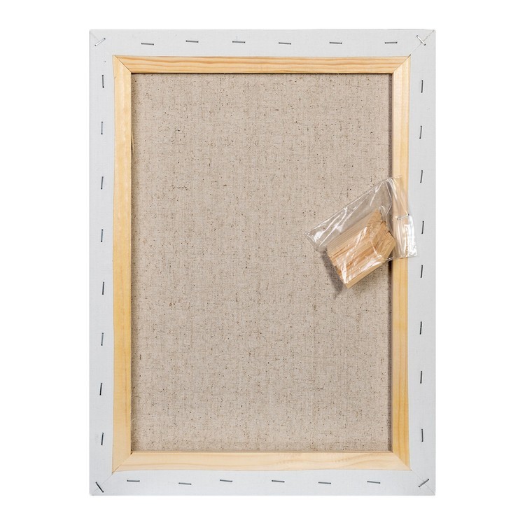 Холст грунтованный на подрамнике Малевичъ, хлопок+лён, 40x50 см — картинка 2