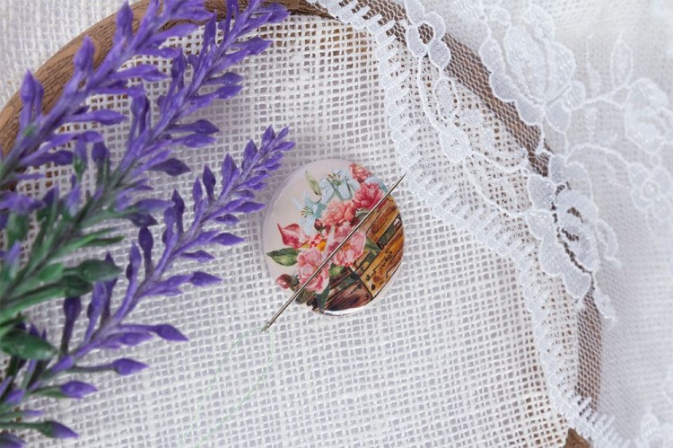Игольница-магнит «Букет цветов» — картинка 3