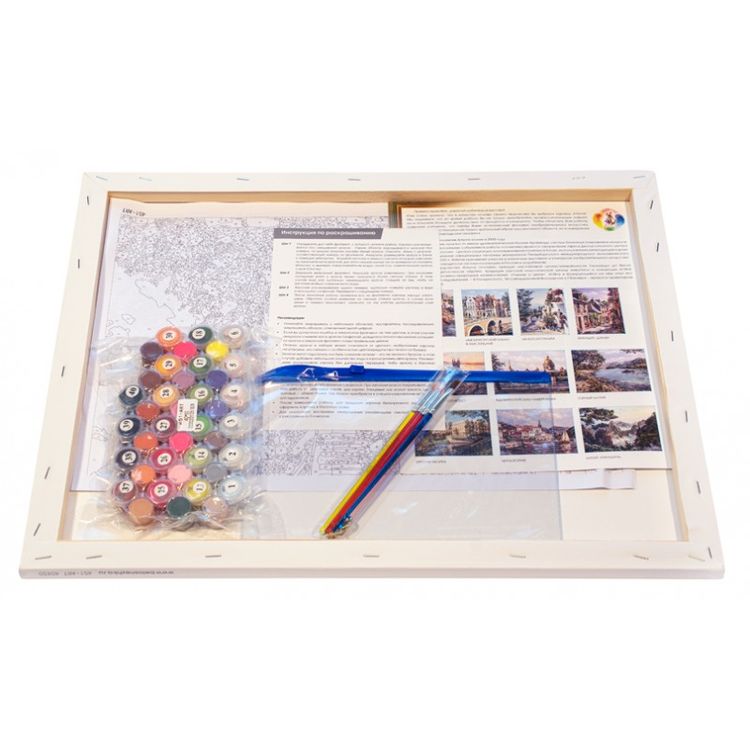 Картина по номерам «Франция. Динан» — картинка 3