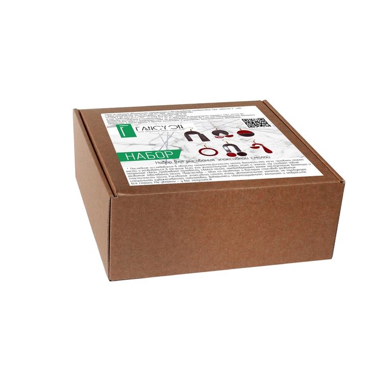 Набор для создания украшений из эпоксидной смолы «Серьги #4», FancyOn — картинка 7