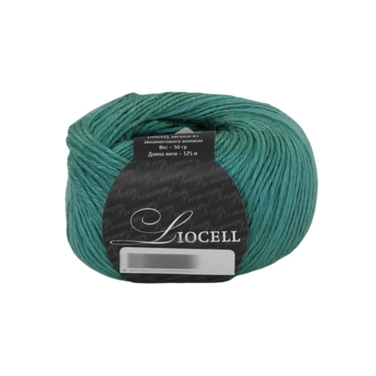 Пряжа SEAM Liocell (Лиоцелл) (32), светлый изумруд, 10 шт. по 50 г — картинка 2