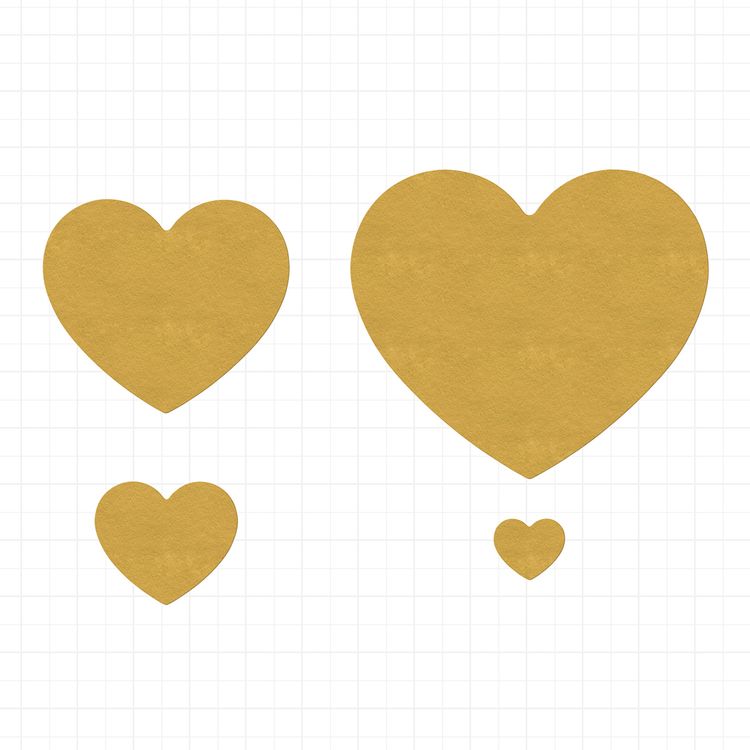 Набор ножей для вырубки «Сердце», 6,3x6,3 см, 4 шт., Mr.Painter — картинка 2