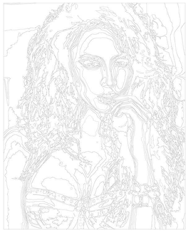 Картина по номерам «Российская певица Анна Асти Anna Asti 6» — картинка 3