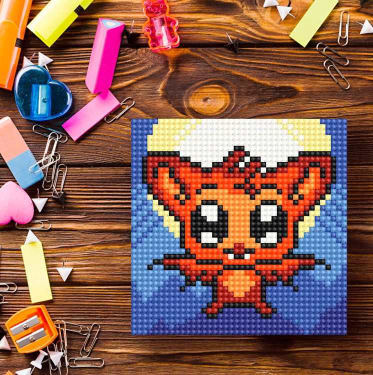 Алмазная вышивка «Летучая мышка» (на магнитной основе) — картинка 2