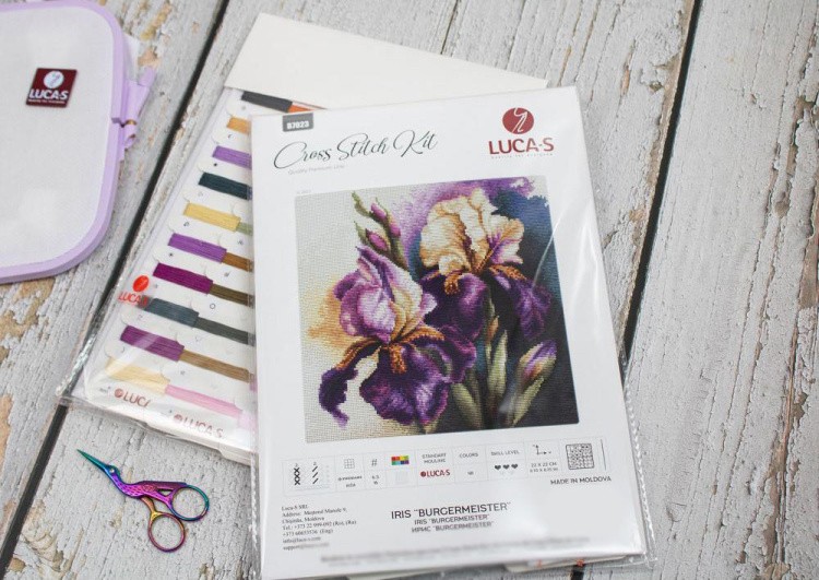Набор для вышивания «Ирис Burgermeister» — картинка 2