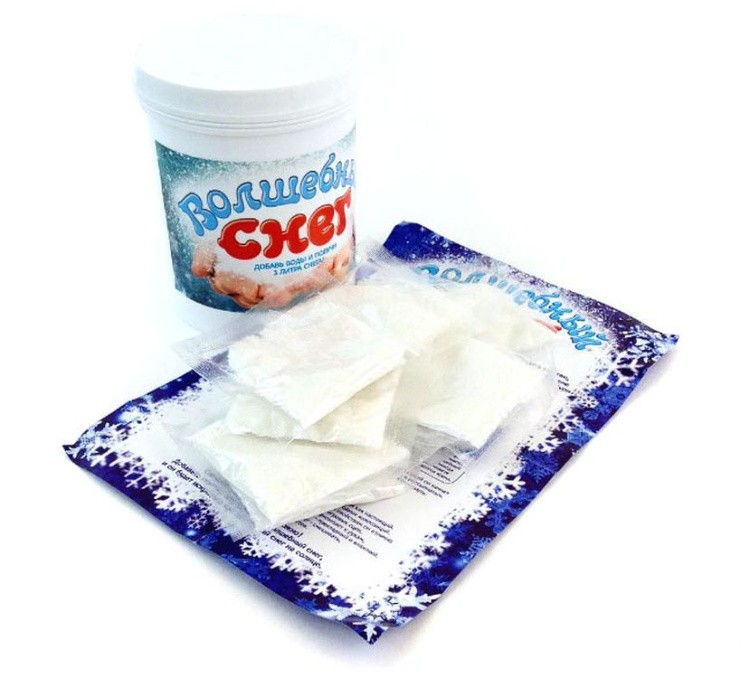 Набор для экспериментов «Волшебный снег», 300 г — картинка 6