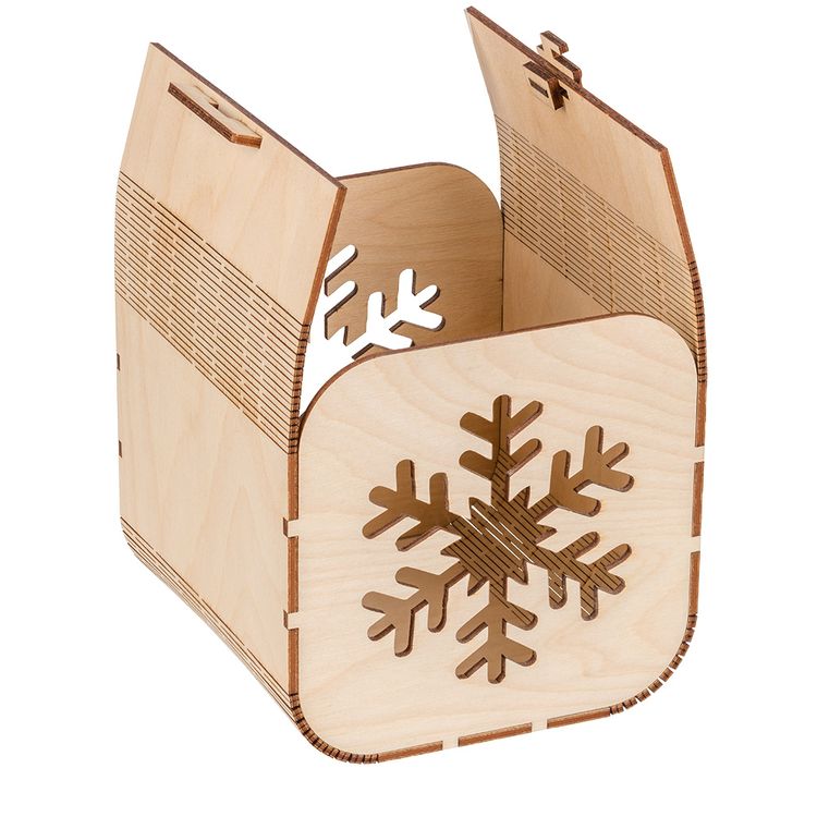 Заготовка для декорирования Mr. Carving «Шкатулка Снежинка» — картинка 2