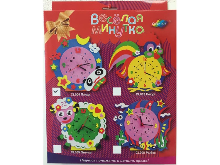 Набор для творчества «Панда часы» — картинка 2