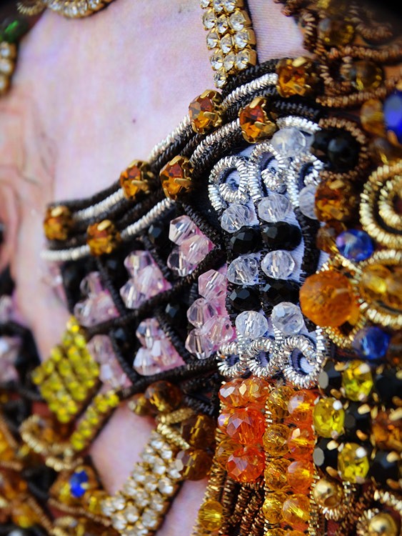 Набор для вышивания хрустальными камнями «Адель Блох-Бауэр» Густава Климта — картинка 11