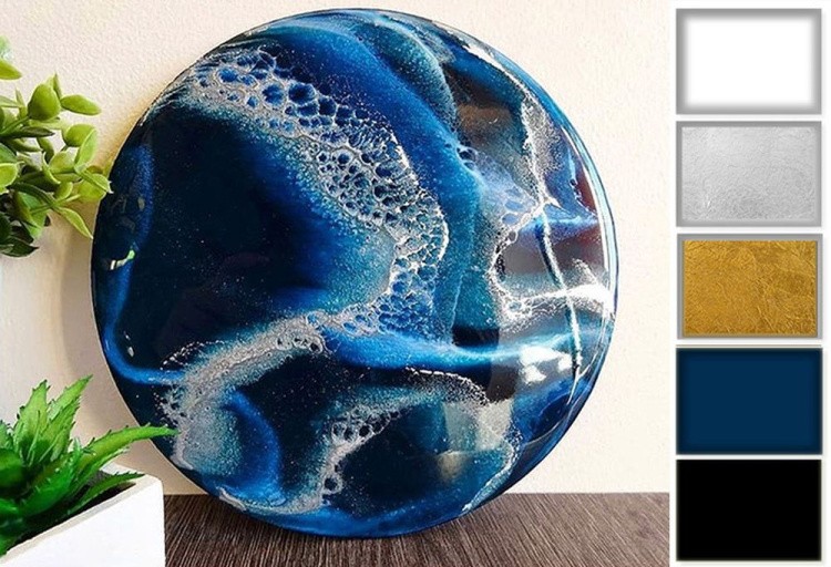 Набор для создания часов эпоксидной смолой Resin Art Blong — картинка 6