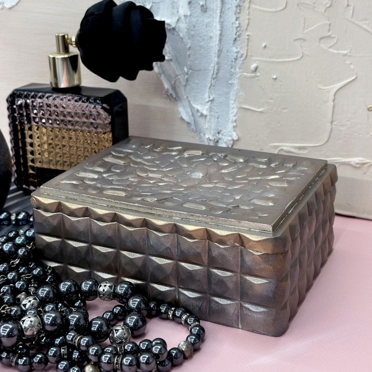 Силиконовый молд - Шкатулка №10, 15,5x12,5 см, 1 шт. — картинка 4