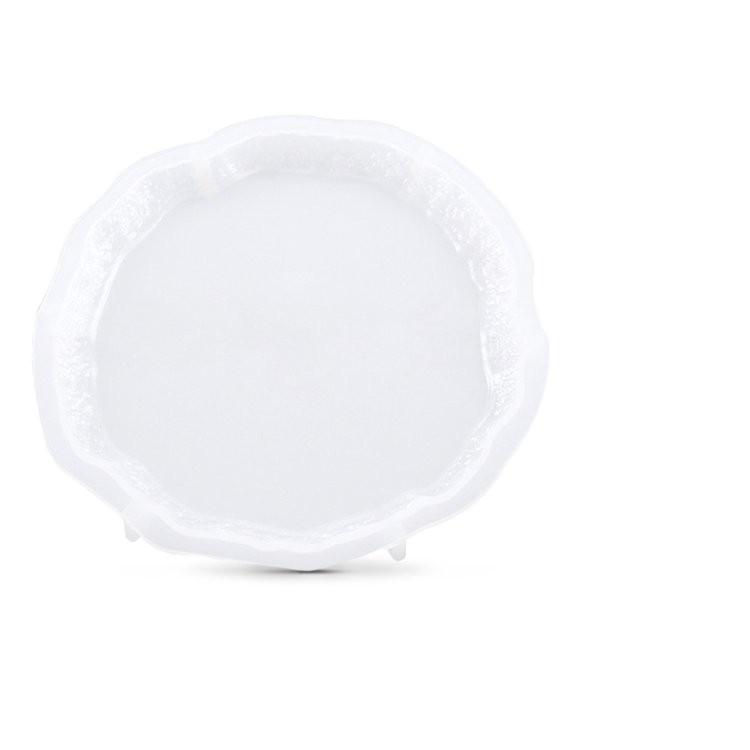 Силиконовый молд - Подстаканник с живым краем, круг d 14,5 см, 1 шт. — картинка 3