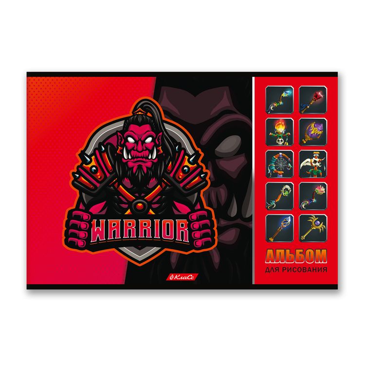 Альбом для рисования «Сыграем?», 100 г/м2, A4, на скобе, 10 альбомов по 48 л., SVETOCH — картинка 4