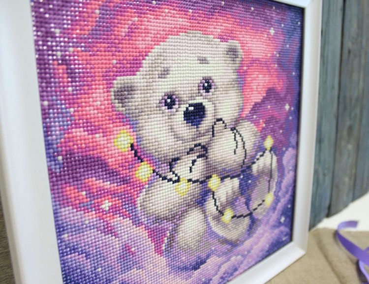 Алмазная вышивка «Малая медведица» — картинка 4