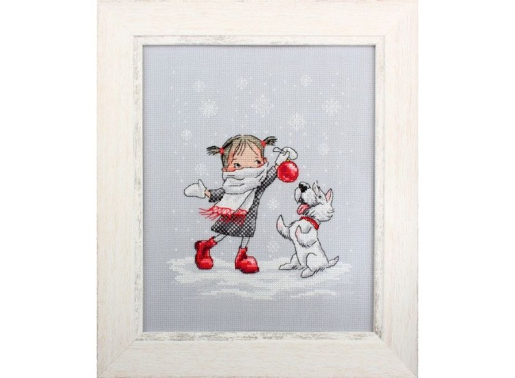 Набор для вышивания «В вальсе снежинок» — картинка 2