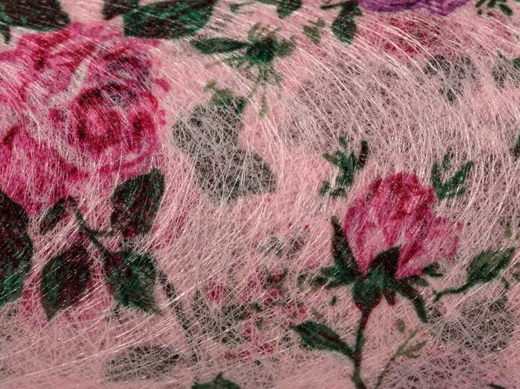 Флористический фетр PNW-35, цвет: 02 розовый (цветы), 10 м, Blumentag