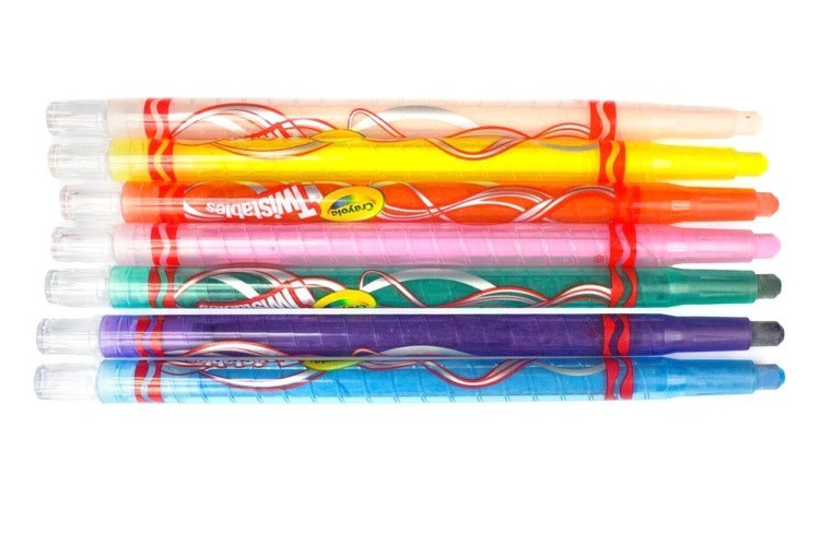 12 выкручивающихся восковых мелков, Crayola — картинка 2