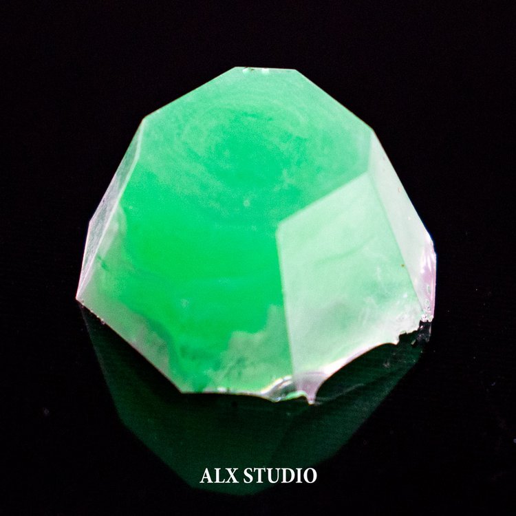 Краситель для эпоксидной смолы салатовый, 20 г, ALX Studio — картинка 2