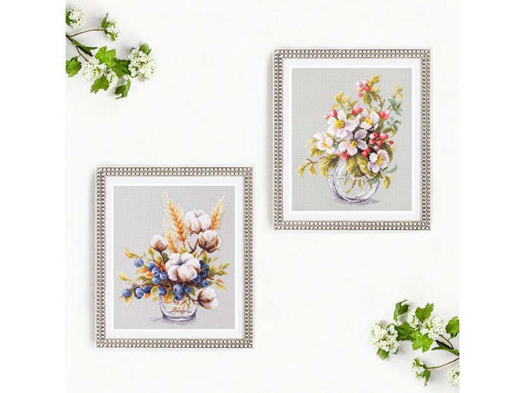 Набор для вышивания «Хлопок и черника» — картинка 5