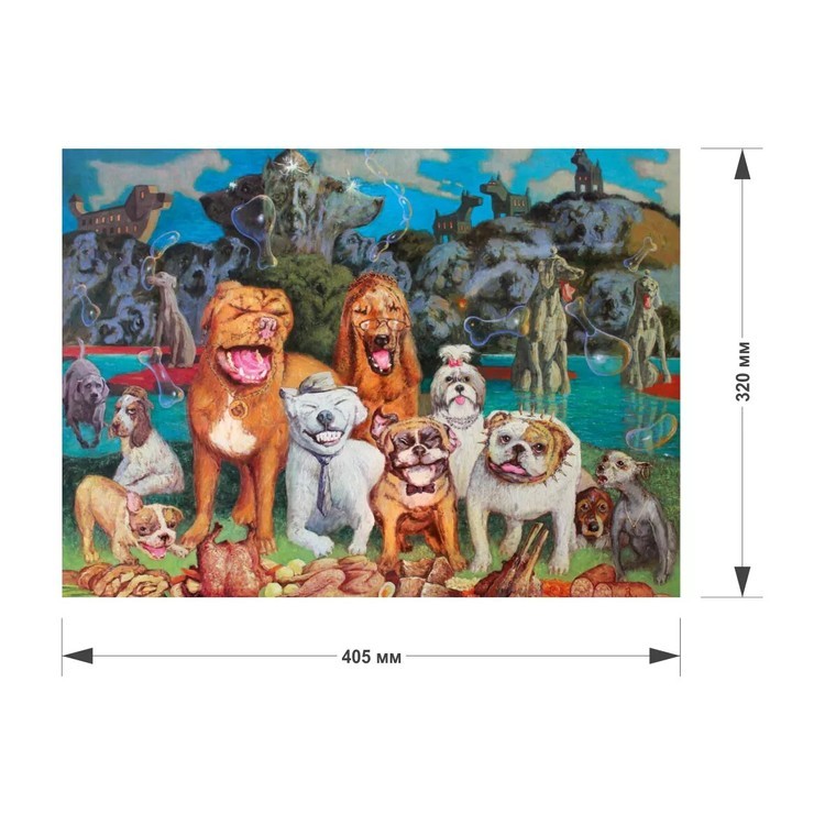 Деревянные пазлы DAVICI «Трапеза» — картинка 2