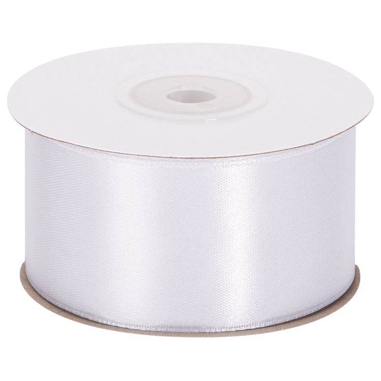 Лента атласная, ширина 38 мм, длина 23 м, белая, Brauberg — картинка 4