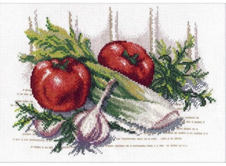 Набор для вышивания «Овощное ассорти»
