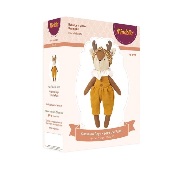 Набор для шитья «Олененок Зоуи» — картинка 4