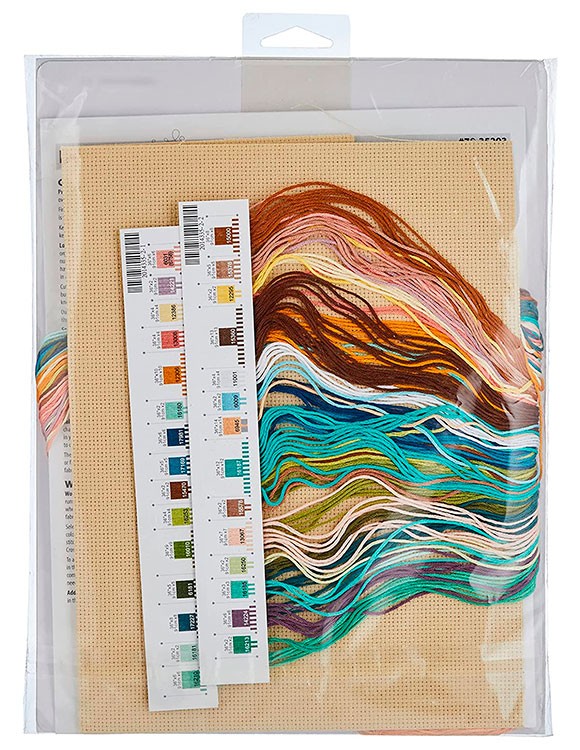 Набор для вышивания «Индийский павлин» — картинка 4