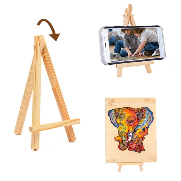 Деревянные пазлы «Саванный Слон M», Woodbests — картинка 7