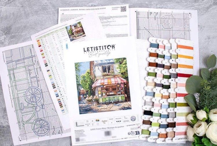 Набор для вышивания «Corner Shop (Магазин на углу)» — картинка 2