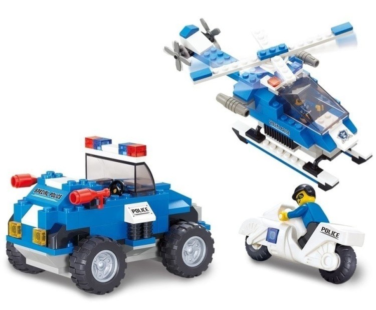 Конструктор «Полиция и спецназ.Командный центр», 859 деталей — картинка 3