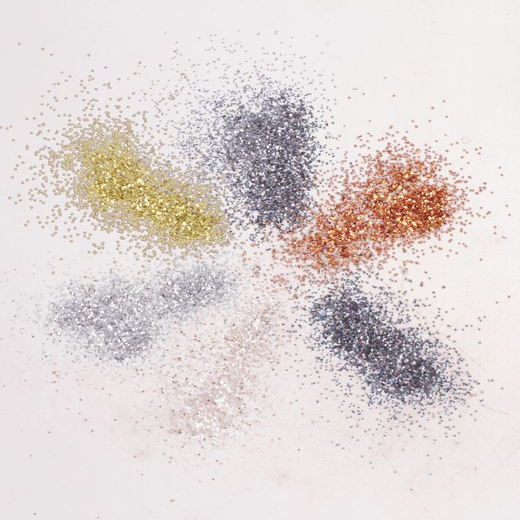 Блестки (глиттер), металлик, 6 цветов по 6,5 грамм, Остров Сокровищ — картинка 5