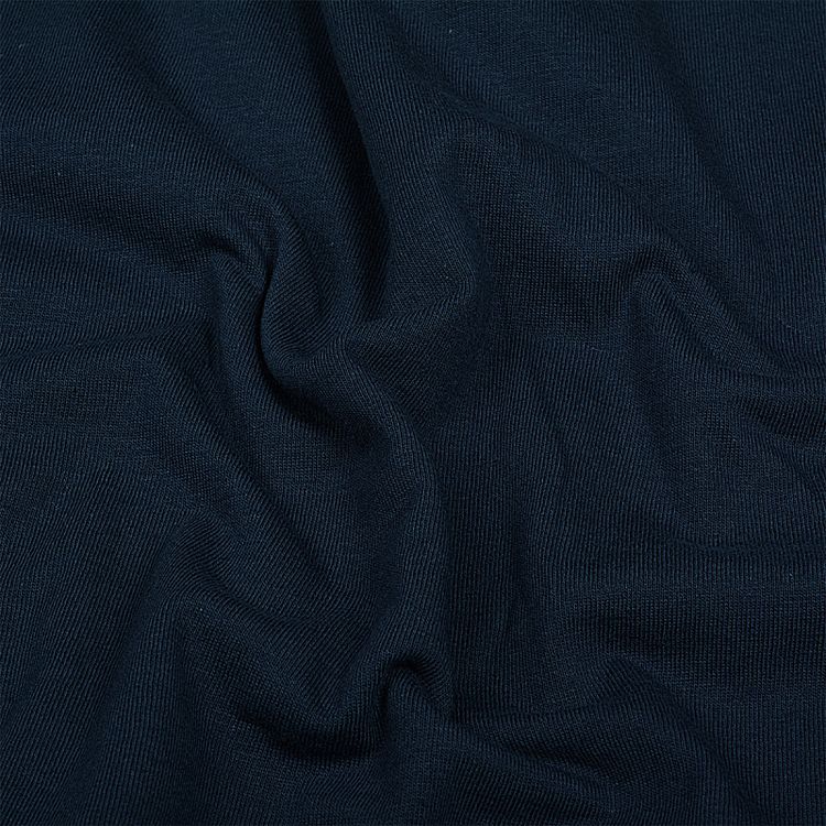 Ткань трикотаж Кулирка, 10 м x 200 см, 145 г/м², цвет: темно-синий, TBY — картинка 3