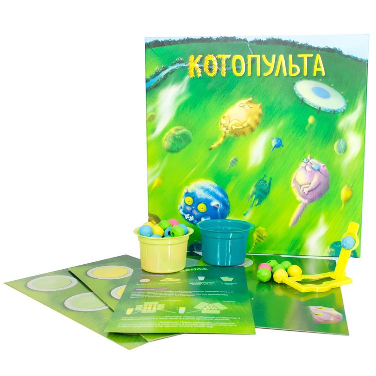 Настольная игра Selfie Media «Котопульта» — картинка 3