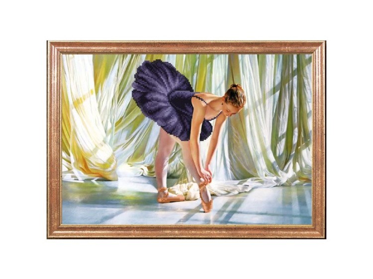 Рисунок на ткани «Балерина»
