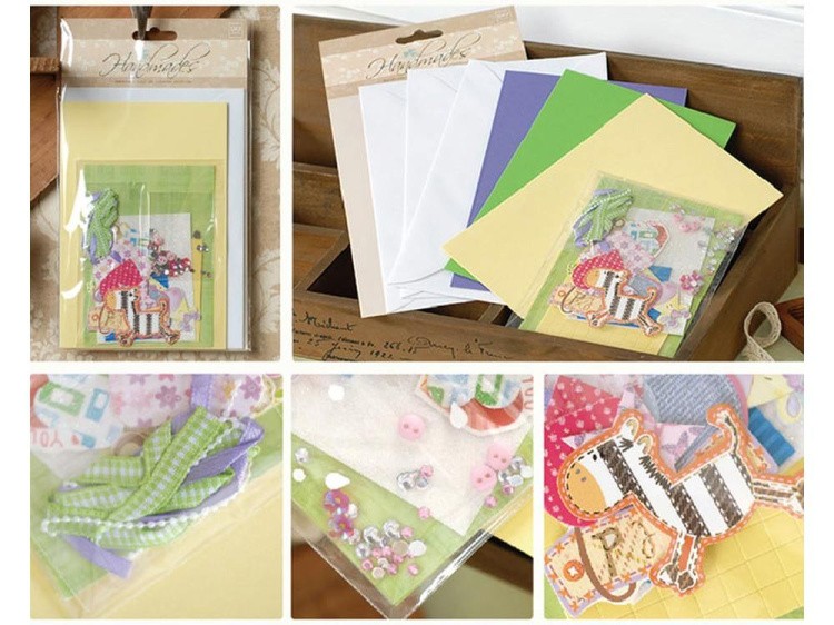 Набор для скрапбукинга «Открытка (3 шт.)» — картинка 2