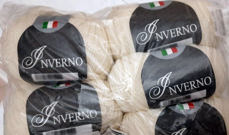 Пряжа SEAM Inverno (101), белый, 5 шт. по 50 г — картинка 3