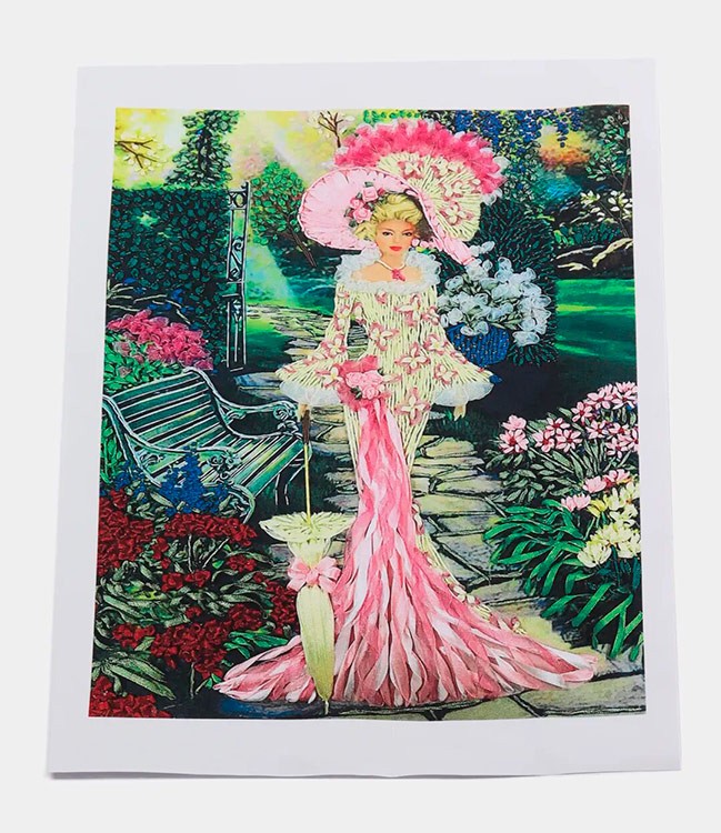 Набор для вышивания «Дама в саду» — картинка 2