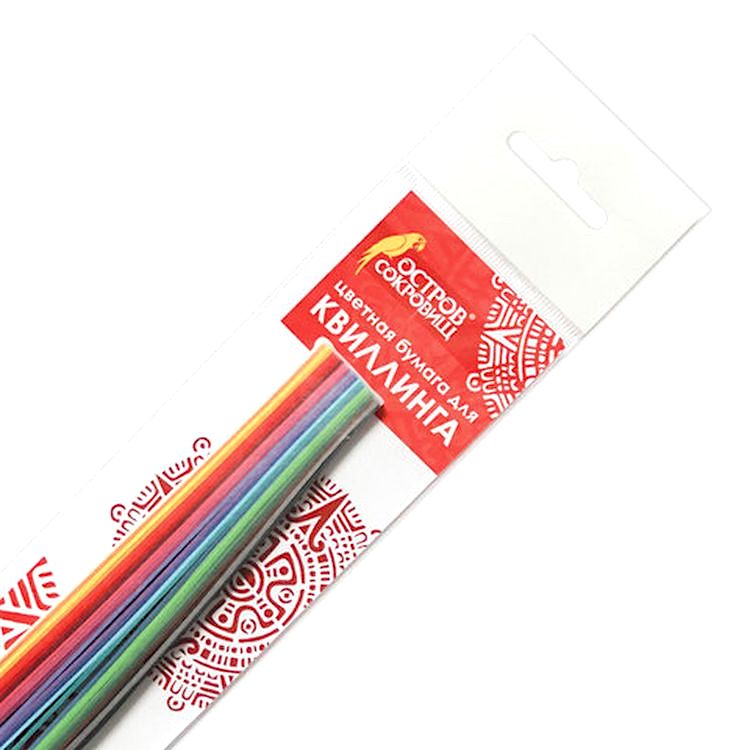 Бумага для квиллинга «Цветная глазурь», 24 цв., 120 полос, 5х300 мм — картинка 3