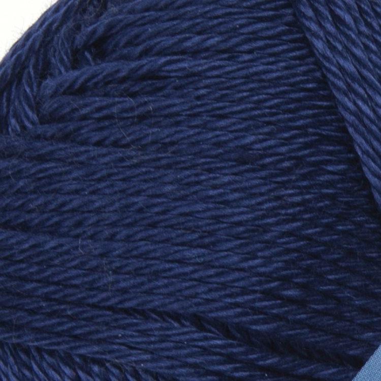 Пряжа YarnArt Luxor (Луксор гиза коттон) (1240), темно-синий, 10 шт. по 50 г — картинка 2