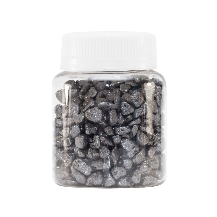 Грунт перламутровый серебряный 3-5 мм 100 г — картинка 2