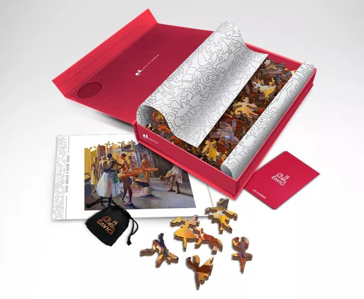 Деревянные пазлы DAVICI «За сценой» — картинка 13