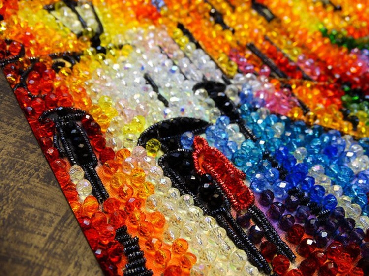 Набор вышивки хрустальными камнями «Огни ночи» — картинка 8