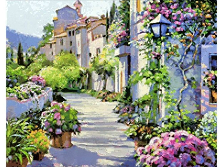 Алмазная вышивка «Бургундия» — картинка 2