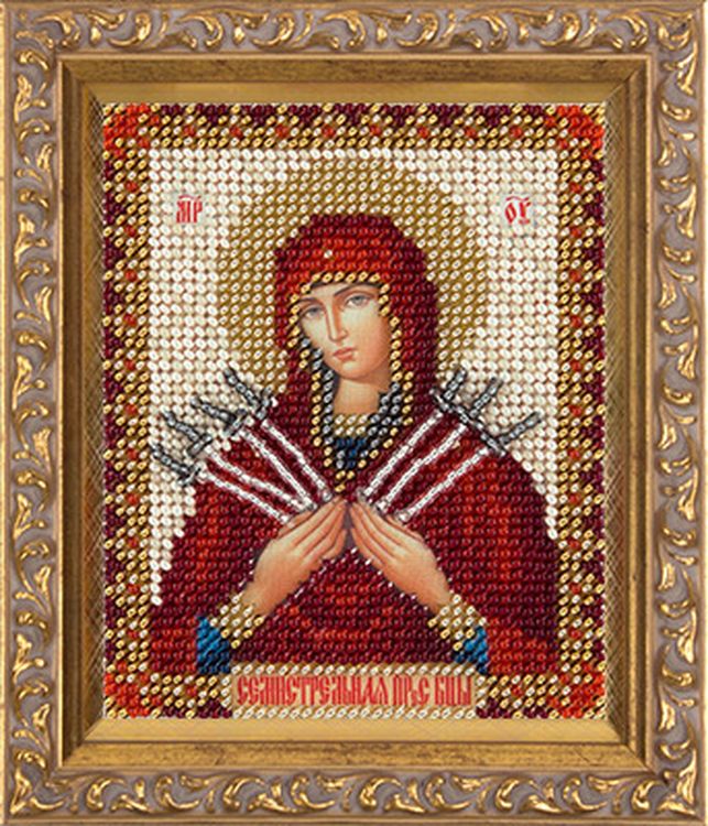 Набор для вышивания «Икона Божией Матери Семистрельная» — картинка 2