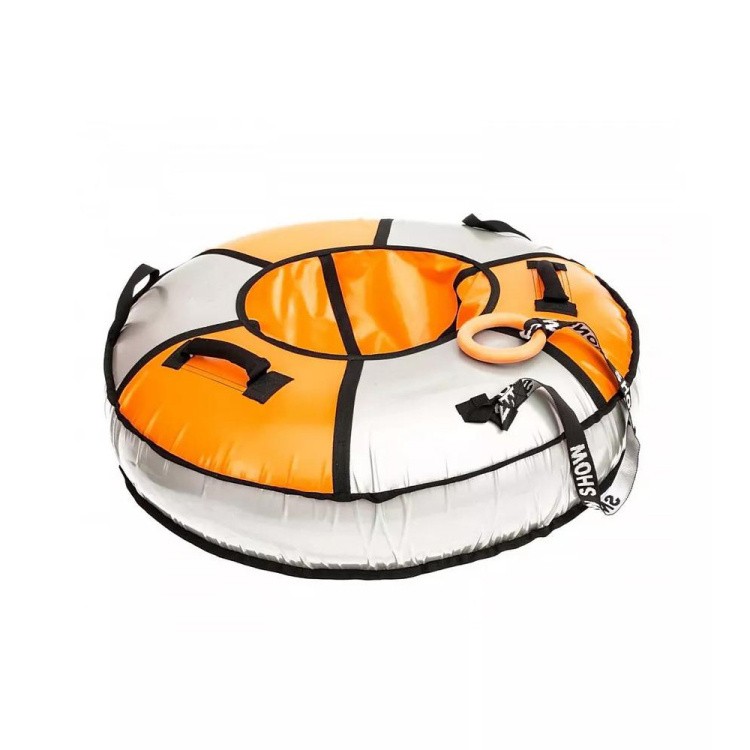 Детская зимняя ватрушка тюбинг для катания 118 см — картинка 6