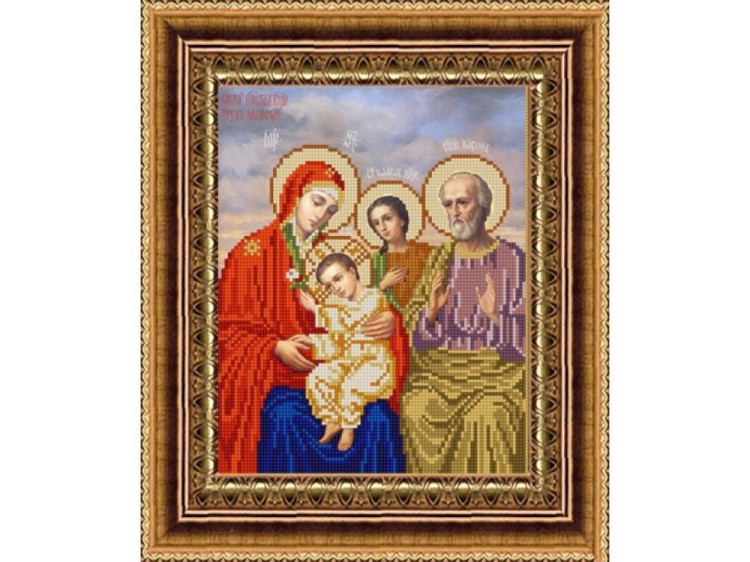 Рисунок на ткани «Богородица Трех Радостей»